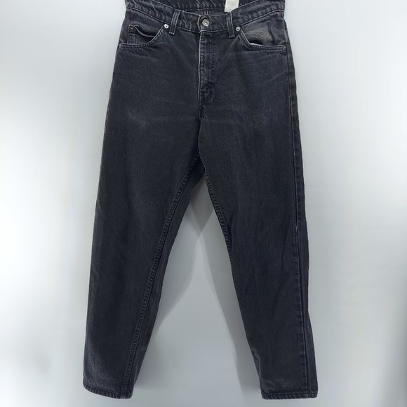 Levi's Denim - Black orange tab vintage Levi’s 550  jeans